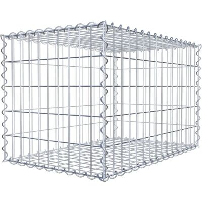 Gabiona 80 cm x 50 cm x 50 cm - Verzinktes Stahlgitter Gabiona 80 cm x 50 cm x 50 cm - Verzinktes Stahlgitter