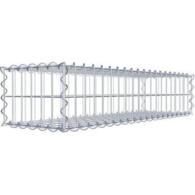 GABIONDECO Gabion - verzinktes Stahlgitter 100cm x 20cm x 30cm - Landschaftswand GABIONDECO Gabion - verzinktes Stahlgitter 100cm x 20cm x 30cm - Landschaftswand