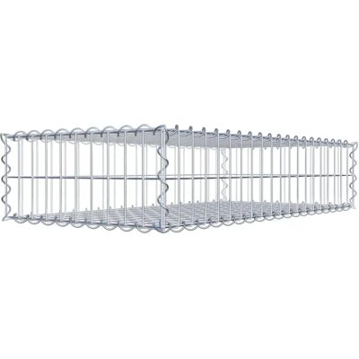 GABIONDECO Gabiona - Gabion en Acier Galvanisé - 100cm x 20cm x 50cm - Publicité GABIONDECO Gabiona - Gabion en Acier Galvanisé - 100cm x 20cm x 50cm - Publicité