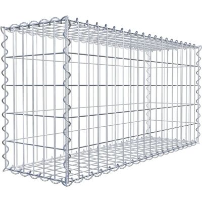GABIONDECO Gabion - 100cm x 50cm x 30cm Stahlgitter Gartenzwerg - Gabion GABIONDECO Gabion - 100cm x 50cm x 30cm Stahlgitter Gartenzwerg - Gabion