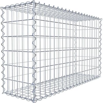 GABIONDECO Gabion - Mur en grille galvanisée 100x60x30 cm - Fabriqué en Allemagne - Publicité GABIONDECO Gabion - Mur en grille galvanisée 100x60x30 cm - Fabriqué en Allemagne - Publicité