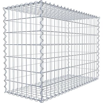 GABIONDECO Gabiona - verzinkter Steinkorb 100cm x 70cm x 40cm - Gabion GABIONDECO Gabiona - verzinkter Steinkorb 100cm x 70cm x 40cm - Gabion