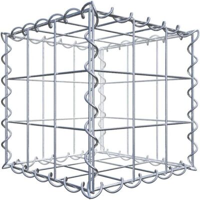 GABIONDECO Gabion 30x30x30cm Maschen 10x10cm Spiral - Hochwertig GABIONDECO Gabion 30x30x30cm Maschen 10x10cm Spiral - Hochwertig