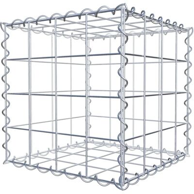 GABIONDECO Gabion - 40x40x40 cm, Maschen 10x10 cm, Spirale - Deutschland GABIONDECO Gabion - 40x40x40 cm, Maschen 10x10 cm, Spirale - Deutschland
