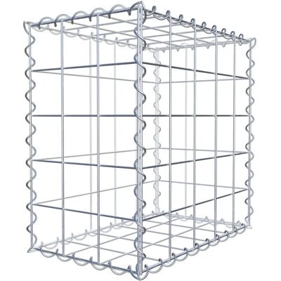 GABIONDECO Verzinkter Stahlgitter 50x50x30cm - Gartenwand GABIONDECO Verzinkter Stahlgitter 50x50x30cm - Gartenwand