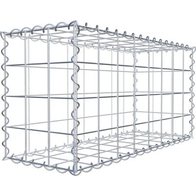 GABIONDECO Gabion - 80x40x30 cm, Maschen 10x10 cm, Spirale - Made in Germany GABIONDECO Gabion - 80x40x30 cm, Maschen 10x10 cm, Spirale - Made in Germany