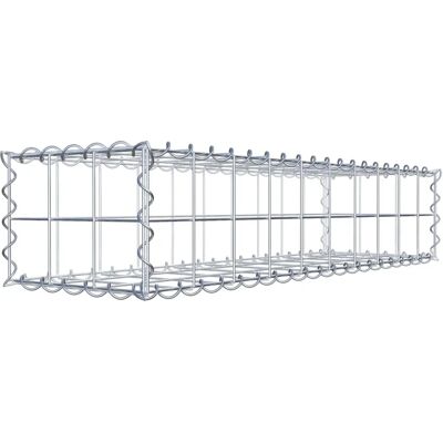 GABIONDECO Gabione - 100cm x 20cm x 30cm Stahlgitter - Made in Germany GABIONDECO Gabione - 100cm x 20cm x 30cm Stahlgitter - Made in Germany