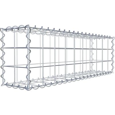 GABIONDECO Gabion - 100x30x20 cm Stahlmasche Spirale GABIONDECO Gabion - 100x30x20 cm Stahlmasche Spirale
