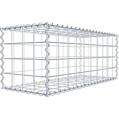 GABIONDECO Gabiona - Gabion 100x40x40 cm - Stahlnetz GABIONDECO Gabiona - Gabion 100x40x40 cm - Stahlnetz