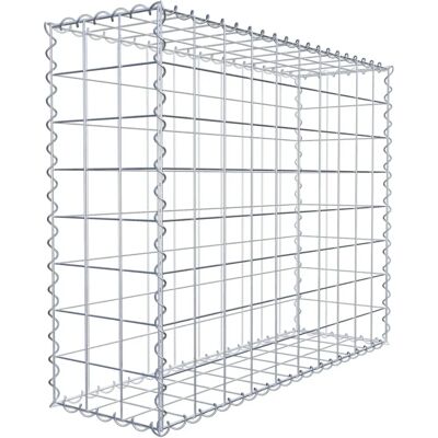GABIONDECO Gabionen - 100x80x30 cm, Maschen 10x10 cm, Spirale - hergestellt in Deutschland GABIONDECO Gabionen - 100x80x30 cm, Maschen 10x10 cm, Spirale - hergestellt in Deutschland