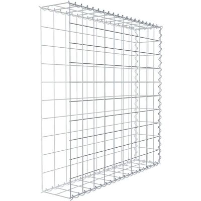 Gabion Typ 2 - 100x100x20 cm Stahlgitter Spirale - Gartemauer Gabion Typ 2 - 100x100x20 cm Stahlgitter Spirale - Gartemauer
