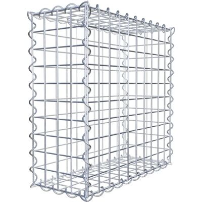 GABIONDECO Gabiona - verzinkter Korb 50x50x20 cm - hohe Qualität GABIONDECO Gabiona - verzinkter Korb 50x50x20 cm - hohe Qualität