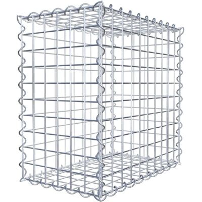 GABIONDECO Gabion - 50x50x30 cm Grillage en acier - Mur de jardin - Publicité GABIONDECO Gabion - 50x50x30 cm Grillage en acier - Mur de jardin - Publicité