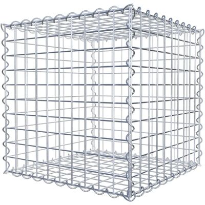 GABIONDECO Gabion - 50x50x50cm Galvanisiertes Stahlgitter - Langlebige Landschaftslösung GABIONDECO Gabion - 50x50x50cm Galvanisiertes Stahlgitter - Langlebige Landschaftslösung