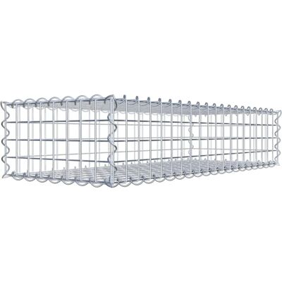 GABIONDECO Gabion - 100cm x 20cm x 40cm Galvanisiertes Stahlgitter - Langlebig GABIONDECO Gabion - 100cm x 20cm x 40cm Galvanisiertes Stahlgitter - Langlebig