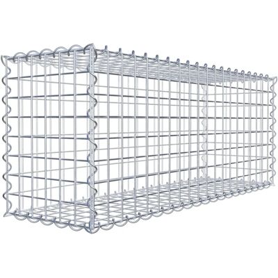 GABIONDECO Gabion - 100x40x30cm, Maschen 5x5cm, Spirale - Hochwertig GABIONDECO Gabion - 100x40x30cm, Maschen 5x5cm, Spirale - Hochwertig
