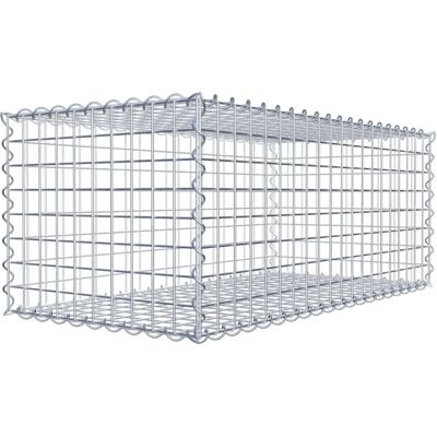 GABIONDECO Gabion - 100cm x 40cm x 50cm Stahlgitter - Langlebig GABIONDECO Gabion - 100cm x 40cm x 50cm Stahlgitter - Langlebig