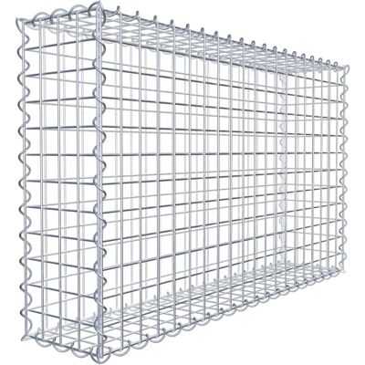 GABIONDECO Gabion - 100x60x20 cm Verzinktes Stahlgitter - Robust & Witterungsbeständig GABIONDECO Gabion - 100x60x20 cm Verzinktes Stahlgitter - Robust & Witterungsbeständig