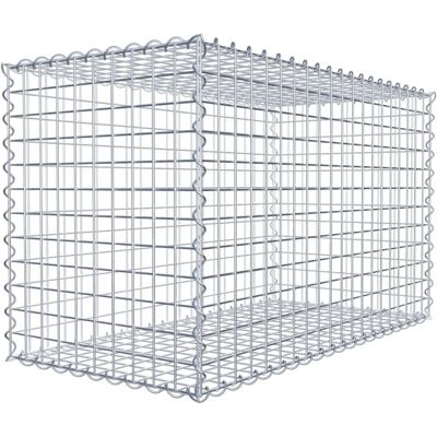 GABIONDECO Gabion - 100x60x50 cm Stahlgitter Spirale - Made in Germany GABIONDECO Gabion - 100x60x50 cm Stahlgitter Spirale - Made in Germany