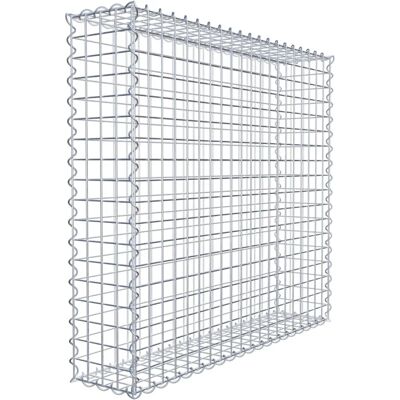 GABIONDECO Gabiona - verzinktes Gabion 100x90x20cm - hohe Qualität GABIONDECO Gabiona - verzinktes Gabion 100x90x20cm - hohe Qualität