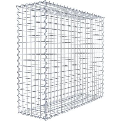 GABIONDECO Gabion - 100x90x30 cm - Verzinktes Stahlgitter GABIONDECO Gabion - 100x90x30 cm - Verzinktes Stahlgitter