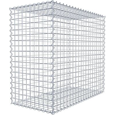 Gabion Silber - 100x90x50 cm Gitter 5x5 cm - Made in Germany Gabion Silber - 100x90x50 cm Gitter 5x5 cm - Made in Germany