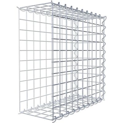 Gabion 50x50x20 cm - Verzinkter Stahl Spiral - Hoher Korrosionsschutz Gabion 50x50x20 cm - Verzinkter Stahl Spiral - Hoher Korrosionsschutz