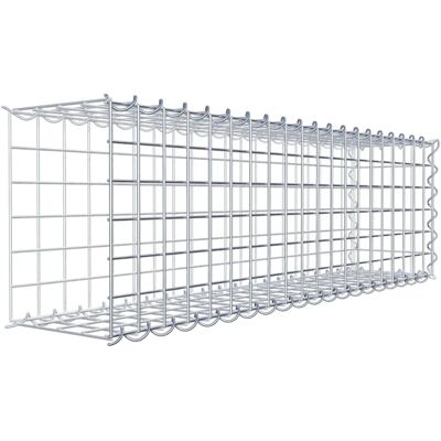 Gabiona Typ 2 - 100cm x 30cm x 20cm - Galvanisierter Stahl Gabion Gabiona Typ 2 - 100cm x 30cm x 20cm - Galvanisierter Stahl Gabion