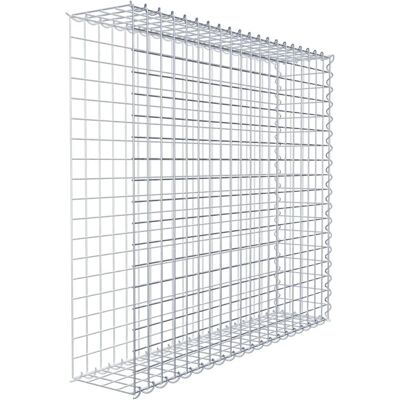 Gabion - 100x90x20cm Verzinkter Stahl Spiral - Hochwertig Gabion - 100x90x20cm Verzinkter Stahl Spiral - Hochwertig