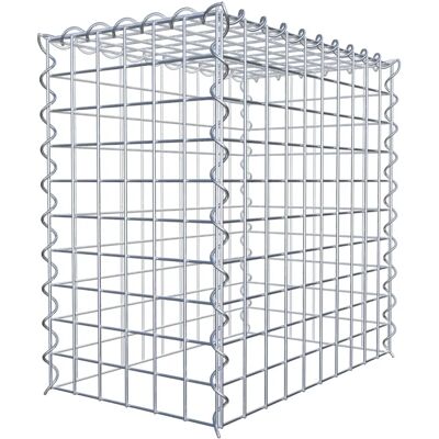 Gabion Typ 3 - 50x50x30cm galvanisiertes Stahlspiralwandpaneel Gabion Typ 3 - 50x50x30cm galvanisiertes Stahlspiralwandpaneel
