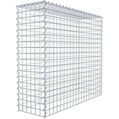 Gabion Typ 3 - 100x90x30 cm Verzinkter Stahl - Garten & Landschaft Gabion Typ 3 - 100x90x30 cm Verzinkter Stahl - Garten & Landschaft