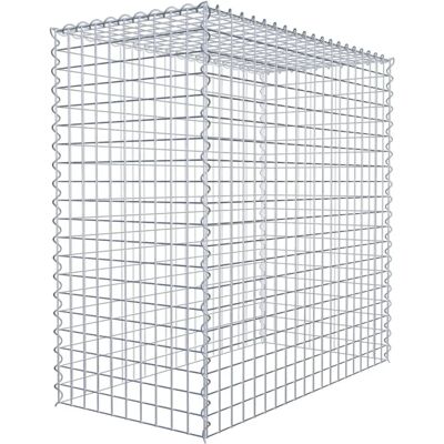 Gabion 100x100x50cm Stahlgitter Spirale Gabion 100x100x50cm Stahlgitter Spirale