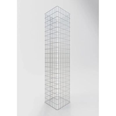 Gabiona Stahl-Gabionensäule - 42x42x200 cm - Wetterbeständig Gabiona Stahl-Gabionensäule - 42x42x200 cm - Wetterbeständig