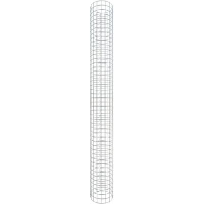 Gabionensäule - 27cm Durchmesser, 230cm Höhe, Stahl Gabionensäule - 27cm Durchmesser, 230cm Höhe, Stahl