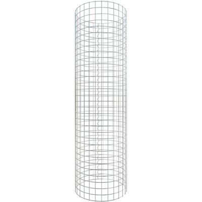 Gabionensäule - 47 cm Durchmesser, 160 cm Höhe, 5x5 cm Maschen, Stahl Gabionensäule - 47 cm Durchmesser, 160 cm Höhe, 5x5 cm Maschen, Stahl