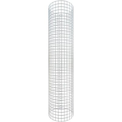 Gabionensäule - 47cm Durchmesser, 200cm Höhe, wetterfest - Gabiona Gabionensäule - 47cm Durchmesser, 200cm Höhe, wetterfest - Gabiona