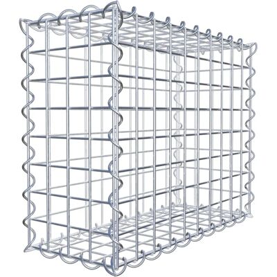 Gabion 50cm x 40cm x 20cm - Stahlgitter - Made in Germany Gabion 50cm x 40cm x 20cm - Stahlgitter - Made in Germany