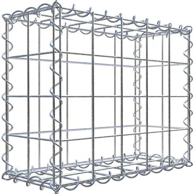 Gabiona - Gabion 50cm x 40cm x 20cm - Maschen 10x10cm - Spirale Gabiona - Gabion 50cm x 40cm x 20cm - Maschen 10x10cm - Spirale