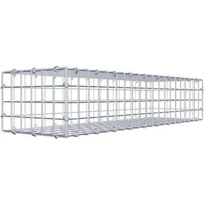 Gabion 100x20x30 cm - Stahlgeflecht, C-Ring, Langlebig Gabion 100x20x30 cm - Stahlgeflecht, C-Ring, Langlebig