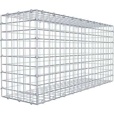 Gabiona - Gabion aus galvanisiertem Stahl 100cm x 50cm x 30cm Gabiona - Gabion aus galvanisiertem Stahl 100cm x 50cm x 30cm