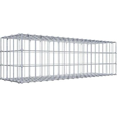 Gabion 100cm x 30cm x 30cm - Stahlgitter C-Ring Gabion 100cm x 30cm x 30cm - Stahlgitter C-Ring