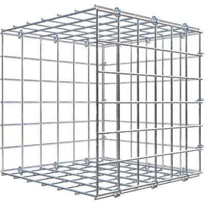 Gabiona - Gavion für Anbau Typ 2 30x30x30 - Maschenweite 5x5 - C-Ring Gabiona - Gavion für Anbau Typ 2 30x30x30 - Maschenweite 5x5 - C-Ring