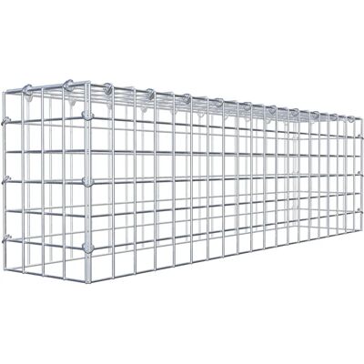 Gabion Typ 3 - 100x30x20 cm Maschenweite 5 cm C-Ring - Gartmauer Gabion Typ 3 - 100x30x20 cm Maschenweite 5 cm C-Ring - Gartmauer
