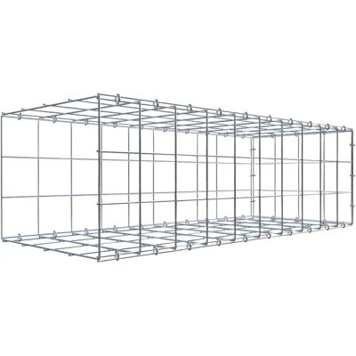Gabiona Typ 2 - Verzinktes Stahlgitter 100x30x40cm Gabiona Typ 2 - Verzinktes Stahlgitter 100x30x40cm