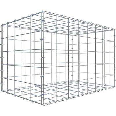 Gabion 80x50x50 - Stahlgitter mit C-Ring Gabion 80x50x50 - Stahlgitter mit C-Ring