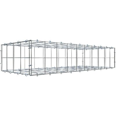 Gabion 100 cm x 20 cm x 40 cm - Hochwertiges Gitter Gabion 100 cm x 20 cm x 40 cm - Hochwertiges Gitter