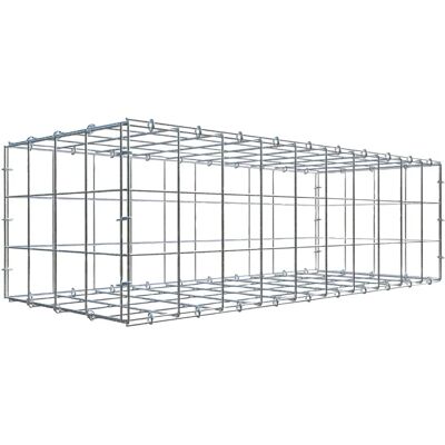Gabiona Verzinktes Stahl-Gitter 100x30x40cm - C-Ring Gabiona Verzinktes Stahl-Gitter 100x30x40cm - C-Ring