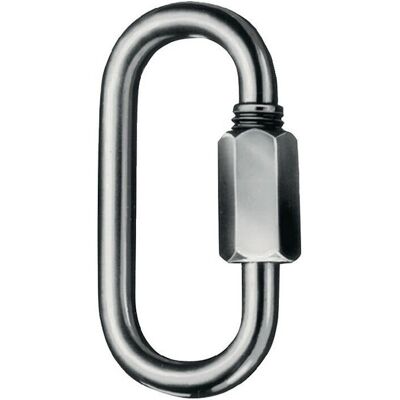 Kleinsorge Kette mit Schnellverschluss - Leichte Spannarbeiten - 39mm Innenhöhe - 6,5mm Öffnung - 100 Stk Kleinsorge Kette mit Schnellverschluss - Leichte Spannarbeiten - 39mm Innenhöhe - 6,5mm Öffnung - 100 Stk