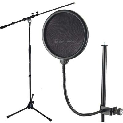 K&M - 23956 - 130 mm Durchmesser - 330 mm Schwanenhals - Pop filter K&M - 23956 - 130 mm Durchmesser - 330 mm Schwanenhals - Pop filter