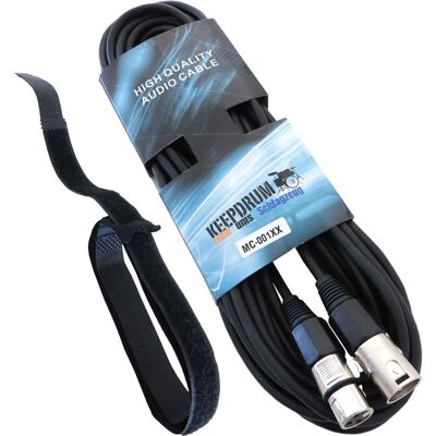 keepdrum - MC-001XX - 15m - XLR - Audio Kabel keepdrum - MC-001XX - 15m - XLR - Audio Kabel